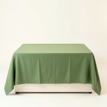 River Crest Flat Bed Sheet - Green (synthetic illustration; no displayed measurements)