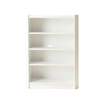 Clay Bluff Freestanding Bookcase - White