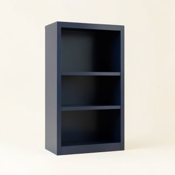 Heath Bluff Freestanding Bookcase - Navy (synthetic illustration; no displayed measurements)