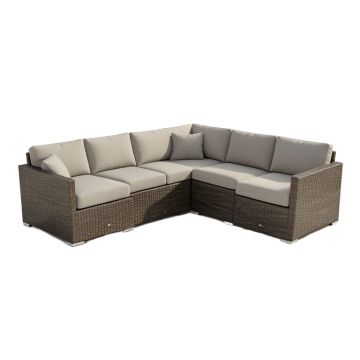 Waterbury 6 Piece Sectional Seating Group With Cushions