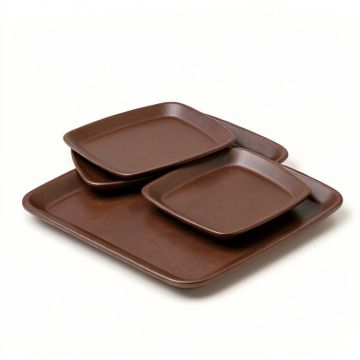 Poulan 4 Piece Coffee Table Tray Set (synthetic illustration; no displayed measurements)