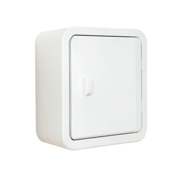Elm Crossing Wall-Mounted Laundry Cabinet - White