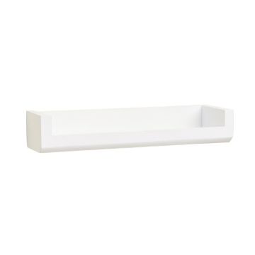Olive Bluff Wall-Mounted Shelf - White