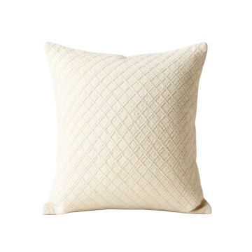 Elm Bluff Filled Accent Pillow - Cream