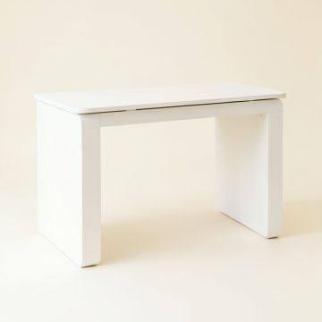 Hill Crest Writing Desk - White (synthetic illustration; no displayed measurements)