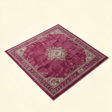 Lisdale Tufted Magenta Area Rug (synthetic illustration; no displayed measurements)