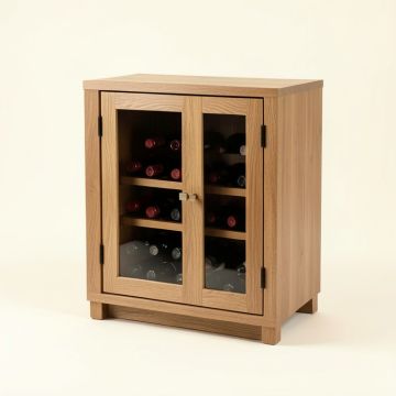Twedt 12 Bottle Floor Wine Cabinet (synthetic illustration; no displayed measurements)