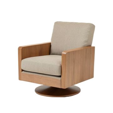 Ildze 29 '' Wide Swivel Armchair (synthetic illustration; no displayed measurements)