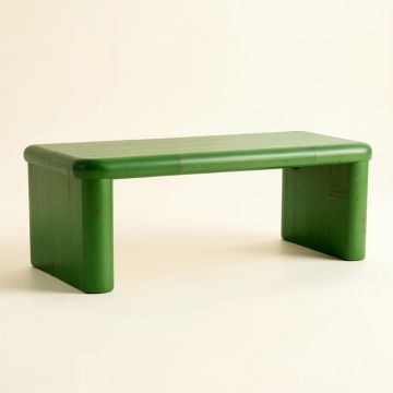 Briar Branch Indoor Bench - Green (synthetic illustration; no displayed measurements)