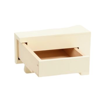 Bay Bend Under-Desk Drawer Unit - Cream