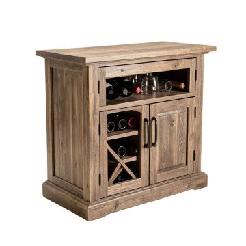 Sugarbush Bar With Wine Storage