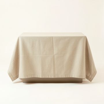 Moss Crossing Flat Bed Sheet - Beige (synthetic illustration; no displayed measurements)