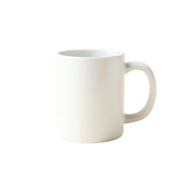 Juniper Bluff Ceramic Mug - White