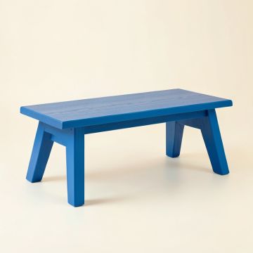 Meadow Falls Indoor Bench - Blue (synthetic illustration; no displayed measurements)