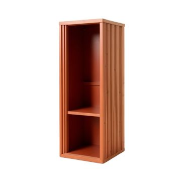 Wren Brook Narrow Cubby Tower - Terracotta