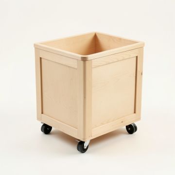 Heath Brook Empty Rolling Workshop Cart - Beige (synthetic illustration; no displayed measurements)