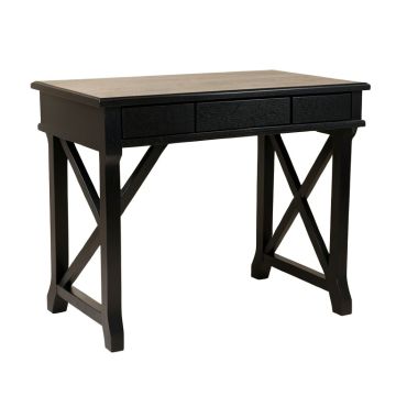 Laurel Bluff Writing Desk - Black