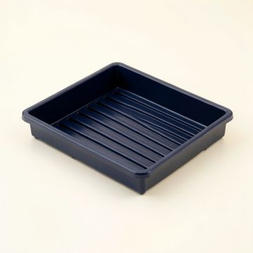 Glen Fold Empty Under-Desk Cable Tray - Navy (synthetic illustration; no displayed measurements)