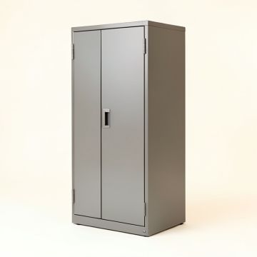 66 '' H X 27 '' W X 15 '' D Tall Utility Storage Cabinet (synthetic illustration; no displayed measurements)