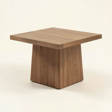 Pedestal Coffee Table (synthetic illustration; no displayed measurements)