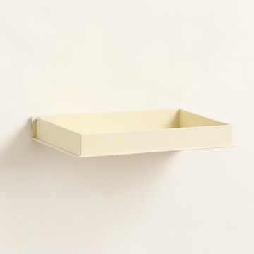 Juniper Branch Wall-Mounted Shelf - Ivory (synthetic illustration; no displayed measurements)