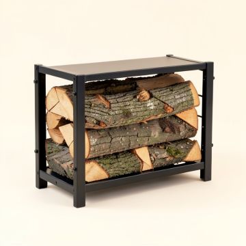 Adamczyk Fireplace Indoor/Outdoor Firewood Log Rack (synthetic illustration; no displayed measurements)