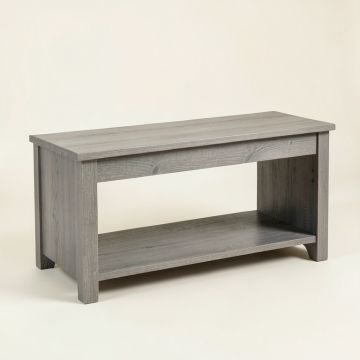 Aspen Dell Indoor Bench - Gray (synthetic illustration; no displayed measurements)