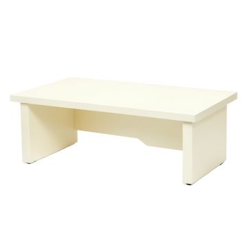 Brook Dale Desktop Monitor Riser - Ivory