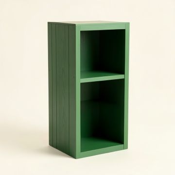 Hill Canyon Narrow Cubby Tower - Green (synthetic illustration; no displayed measurements)