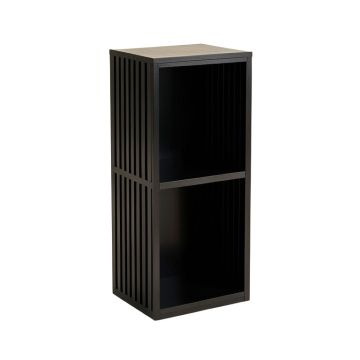 Summit Bridge Narrow Cubby Tower - Black