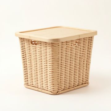 Ridge Brook Laundry Hamper - Beige (synthetic illustration; no displayed measurements)