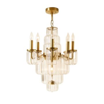 Machen 7 - Light Statement Tiered Chandelier