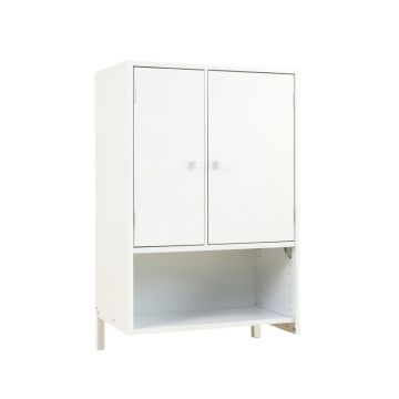Stone Brook Wall-Mounted Laundry Cabinet - White