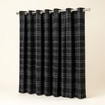 Rosenblum Plaid Blackout Thermal Grommet Curtain Panels (synthetic illustration; no displayed measurements)