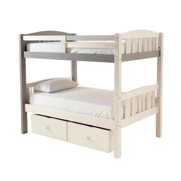 Alydar Twin Over Full Bunk Bed With With 2 Drawers