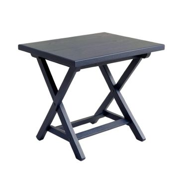 Aspen Crossing Compact Balcony Table - Navy