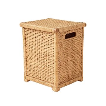 Marquetta Woven Side End Table