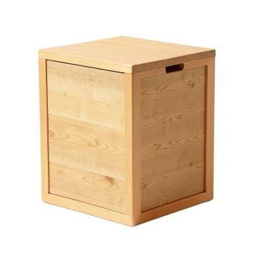 Single-Load Seated Laundry Hamper