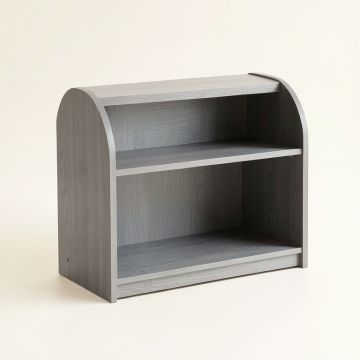 Rowan Bend Desktop Shelving Unit - Gray (synthetic illustration; no displayed measurements)