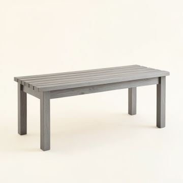 Laurel Falls Indoor Bench - Gray (synthetic illustration; no displayed measurements)