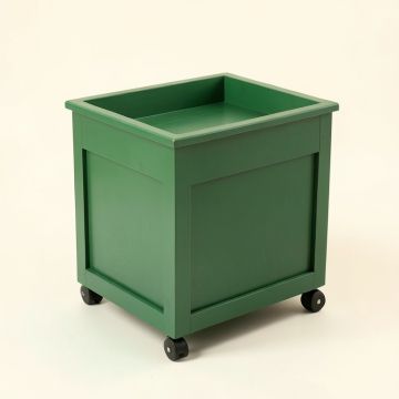 Spruce Dale Empty Rolling Workshop Cart - Green (synthetic illustration; no displayed measurements)