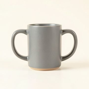 Elm Dale Ceramic Mug - Gray (synthetic illustration; no displayed measurements)