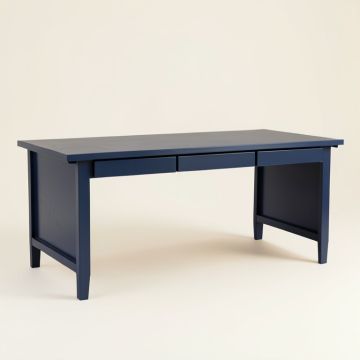 Ash Edge Empty Workshop Workbench - Navy (synthetic illustration; no displayed measurements)