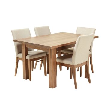 Dvergheim Butterfly Leaf Rubberwood Solid Wood Dining Set