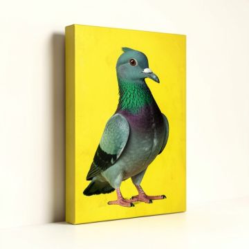 The Pigeon With Green Peas By Pablo Picasso Painting Print On Wrapped Canvas (synthetic illustration; no displayed measurements)