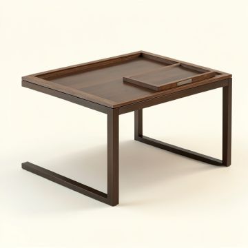 Dominique Coffee Table With Tray Top (synthetic illustration; no displayed measurements)
