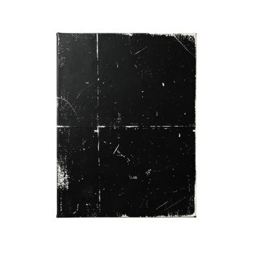 Distressed Canadian Cities Black And White Skinny - Wrapped Canvas Textual Art Print