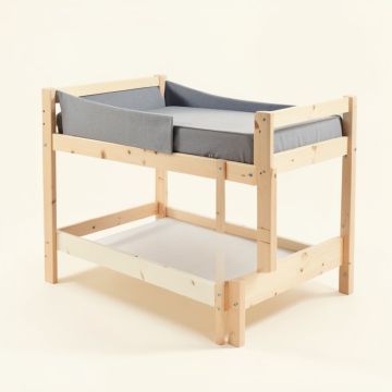 Jefferies Twin Low Loft Bed (synthetic illustration; no displayed measurements)