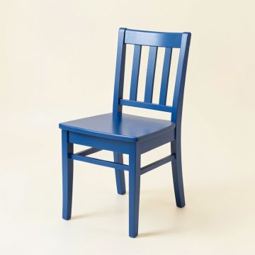 Linden Field Dining Chair - Blue (synthetic illustration; no displayed measurements)