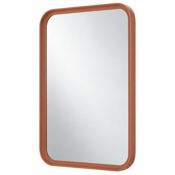 Sage Canyon Framed Wall Mirror - Terracotta